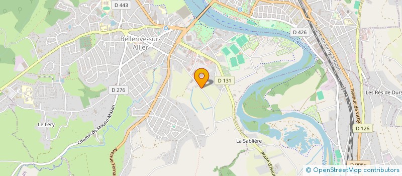 localisation de l'entreprise LOCA  BELLERIVE-SUR-ALLIER