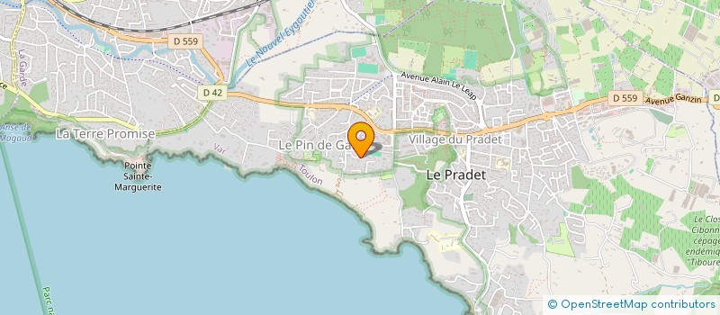 localisation de l'entreprise LOCA BURO AVIGNON  LE PRADET