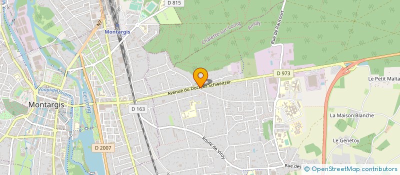 localisation de l'entreprise LOCA CENTRE SOS INTERVENTION à AMILLY