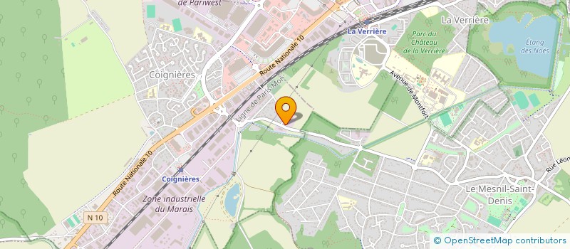 localisation de l'entreprise LOCA CHARGE SERVICE  COIGNIERES