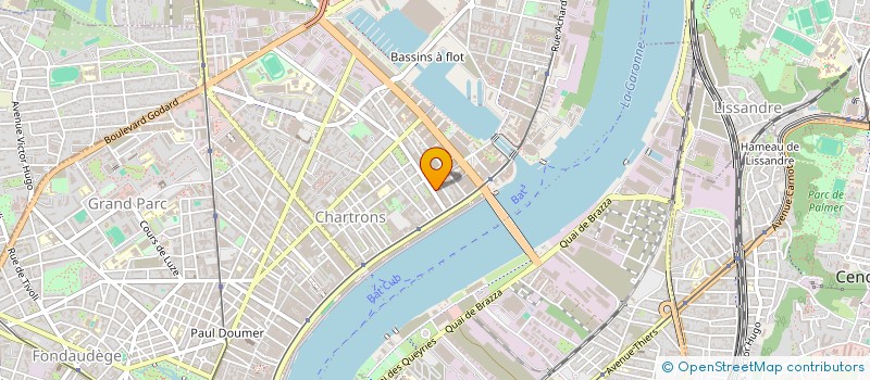 localisation de l'entreprise LOCA CLUB  BORDEAUX