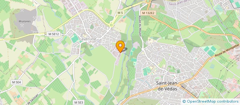 localisation de l'entreprise LOCA'DESIGN à LAVERUNE