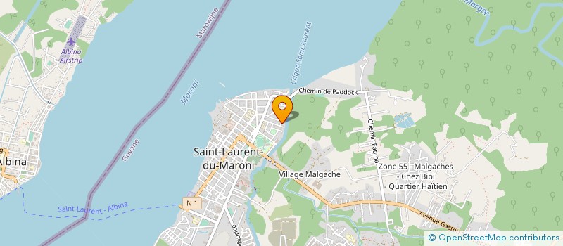 localisation de l'entreprise LOCA FLEX à SAINT-LAURENT-DU-MARONI