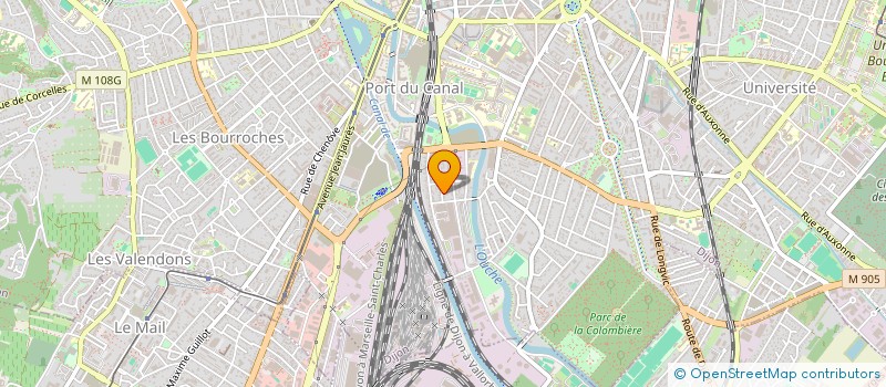 localisation de l'entreprise LOCA'FORMA - DIJON à DIJON