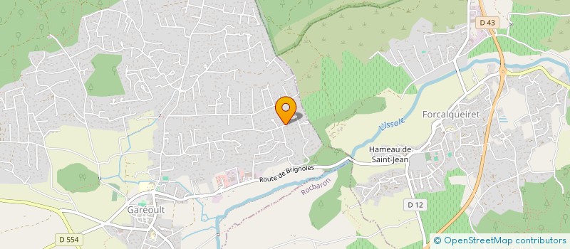 localisation de l'entreprise LOCA FROID 83  GAREOULT