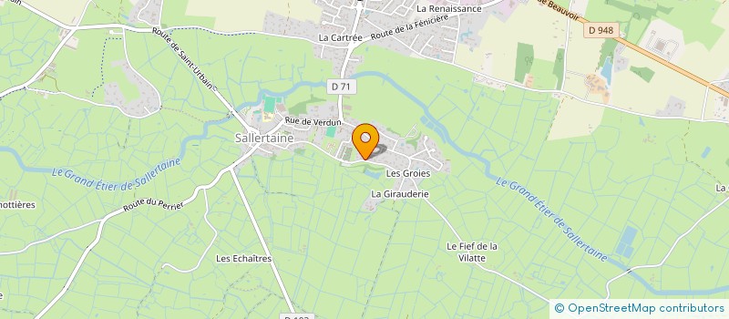 localisation de l'entreprise LOCA GRILLADA à SALLERTAINE