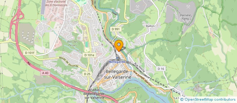 localisation de l'entreprise LOCA IMM à VALSERHONE