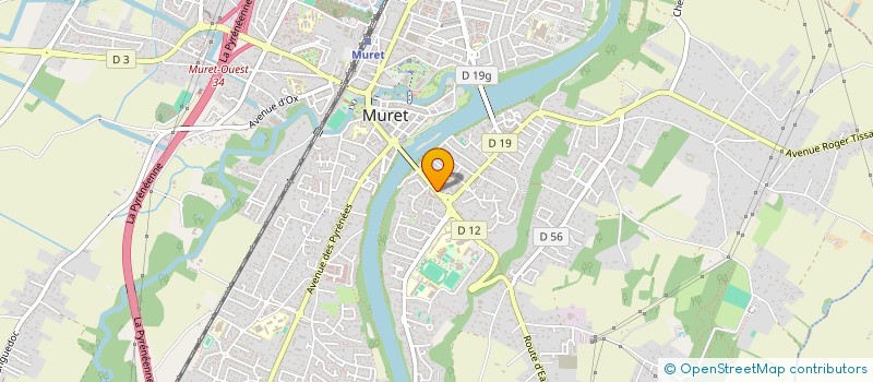 localisation de l'entreprise LOCA IMMO  MURET