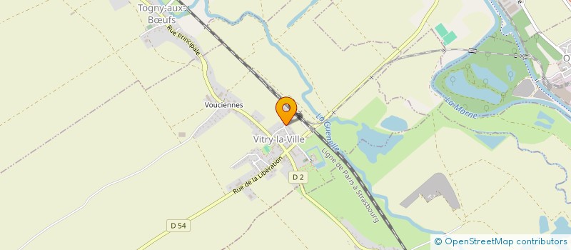 localisation de l'entreprise LOCA IMMO  VITRY-LA-VILLE