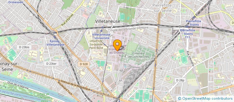 localisation de l'entreprise LOCA-INTER à VILLETANEUSE
