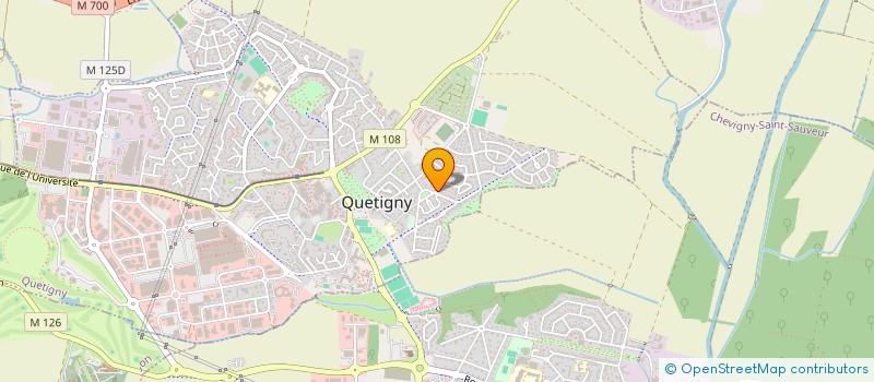 localisation de l'entreprise LOCA INVEST à QUETIGNY