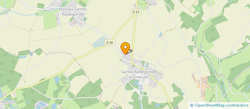 localisation de l'entreprise LOCA'L PIZZA  MARSAIS-SAINTE-RADEGONDE