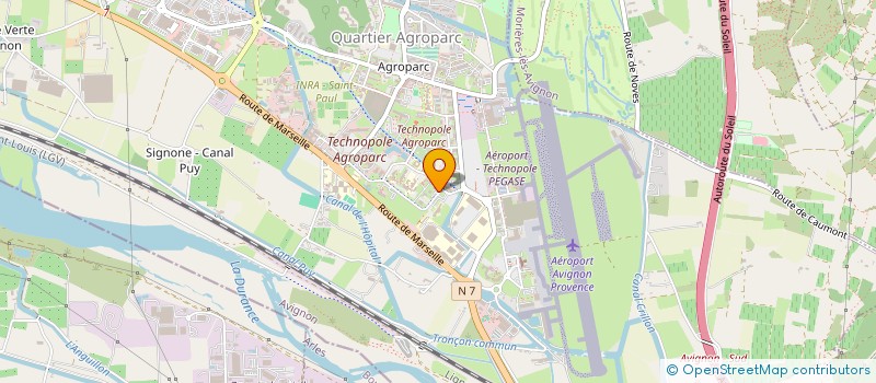 localisation de l'entreprise LOCA LOCA  AVIGNON