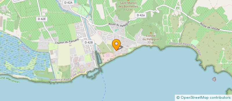 localisation de l'entreprise LOCA-LOCA  LA LONDE-LES-MAURES