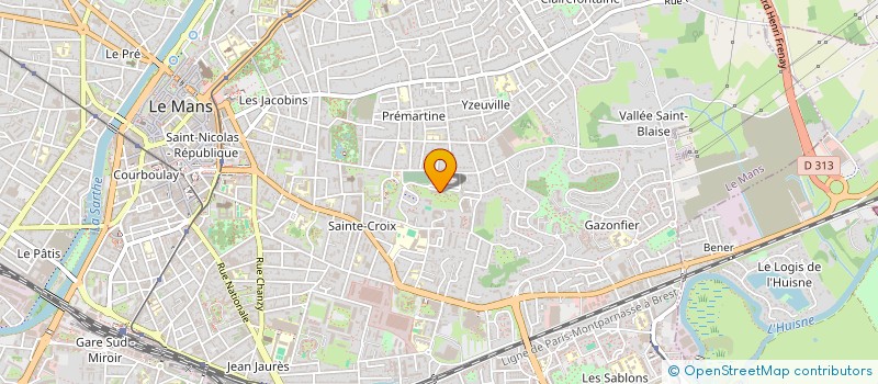 localisation de l'entreprise LOCA-LOISIRS à LE MANS