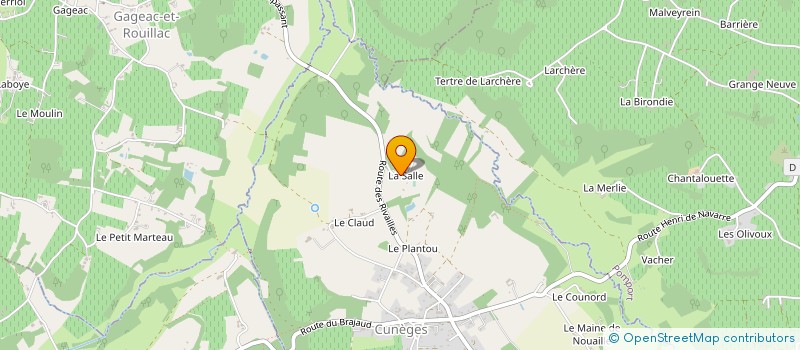 localisation de l'entreprise LOCA-LOWCOST à MONBAZILLAC