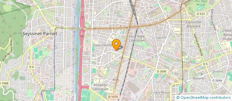 localisation de l'entreprise LOCA LUNA à GRENOBLE