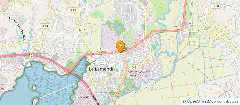 localisation de l'entreprise LOCA MAC  LE LAMENTIN