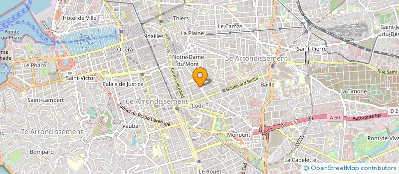 localisation de l'entreprise LOCA.MAT.ROBION à MARSEILLE