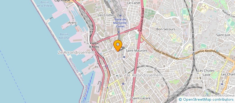 localisation de l'entreprise LOCA'MATH à MARSEILLE