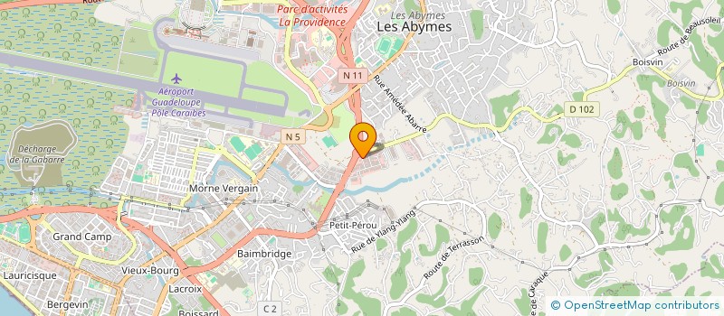 localisation de l'entreprise LOCA MOUEZA à LES ABYMES