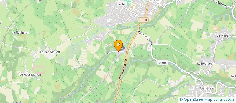 localisation de l'entreprise LOCA OUEST à THURINS