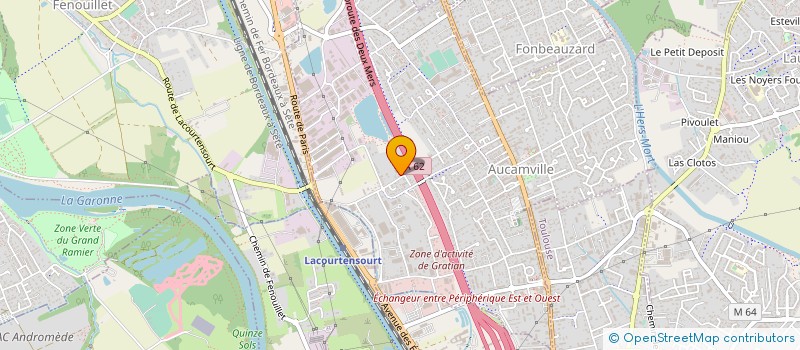 localisation de l'entreprise LOCA PLUS à AUCAMVILLE