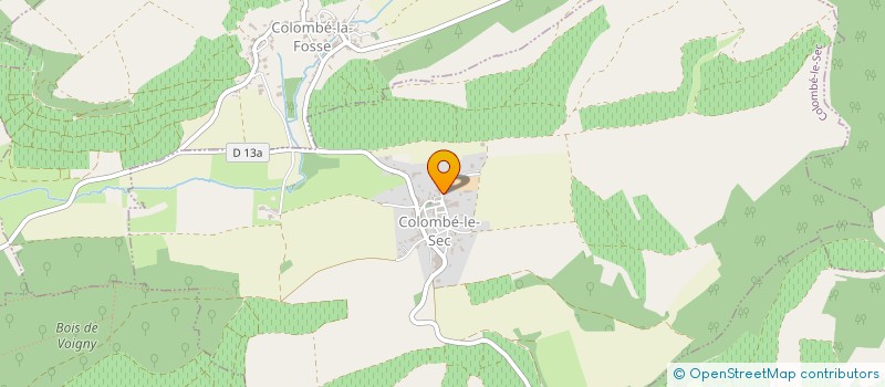 localisation de l'entreprise LOCA PRO ONE  COLOMBE-LE-SEC