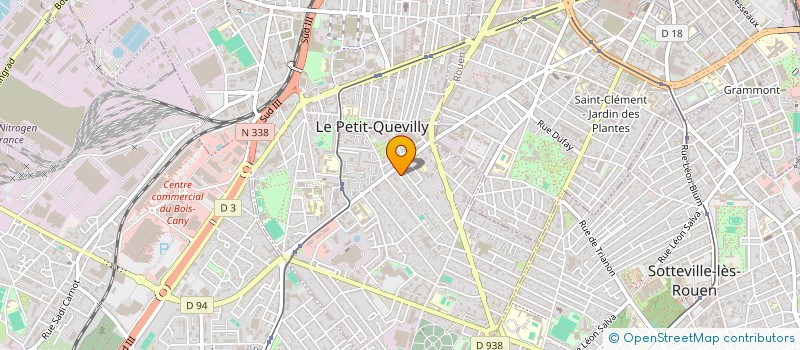 localisation de l'entreprise LOCA RENT à LE PETIT-QUEVILLY