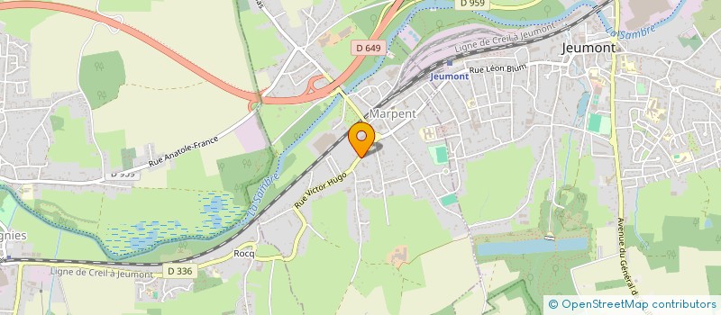 localisation de l'entreprise LOCA REV  MARPENT