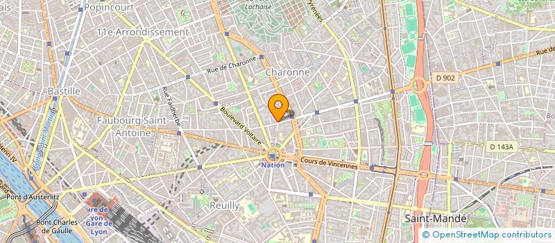 localisation de l'entreprise LOCA-ROLL'  PARIS