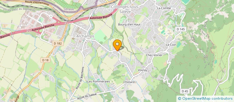 localisation de l'entreprise LOCA SALSA  ARCHAMPS