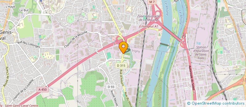 localisation de l'entreprise LOCA SERVICE RAPIDE à IRIGNY