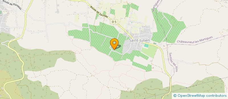 localisation de l'entreprise LOCA SOLAIRE  MARTIGUES