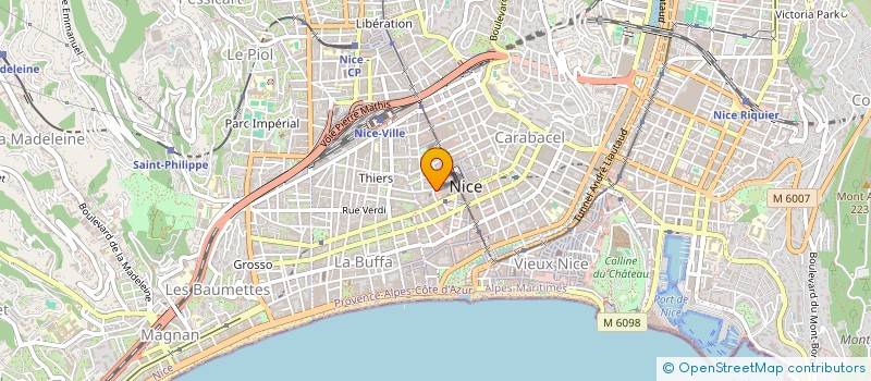 localisation de l'entreprise LOCA-SUR COTE D AZUR à NICE