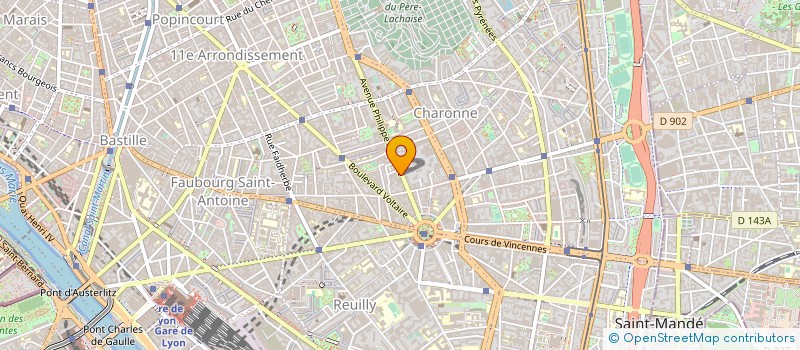 localisation de l'entreprise LOCA-TP à PARIS