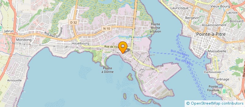 localisation de l'entreprise LOCA TP 5  BAIE-MAHAULT