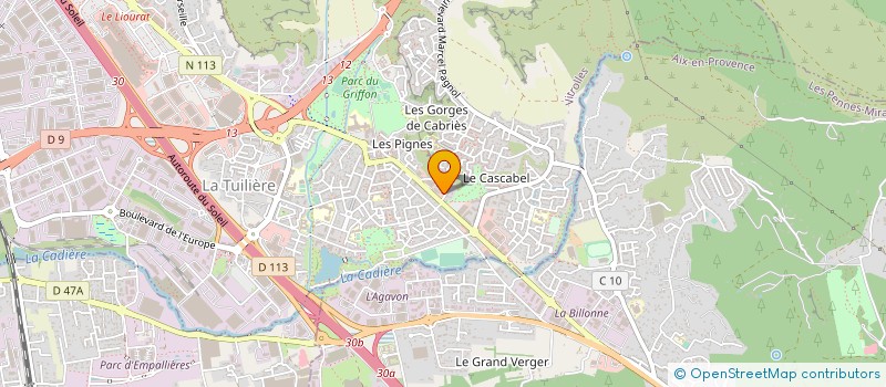 localisation de l'entreprise LOCA TRACTIONS à VITROLLES