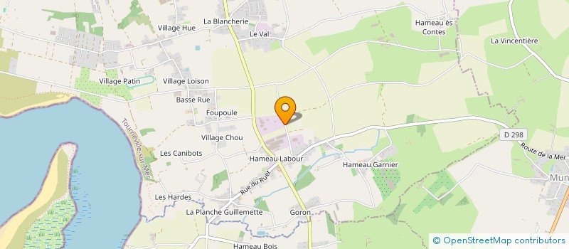 localisation de l'entreprise LOCA TRUCKS  TOURNEVILLE-SUR-MER