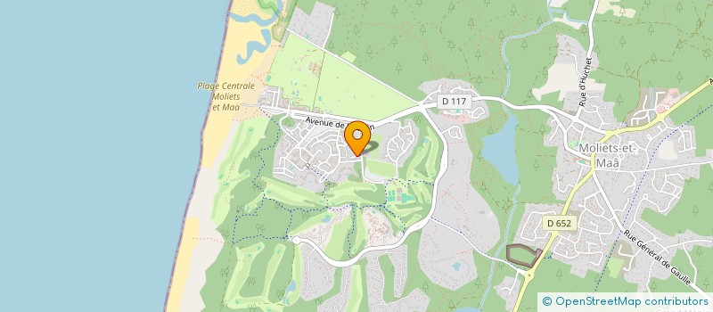 localisation de l'entreprise LOCA VELOS  MOLIETS-ET-MAA