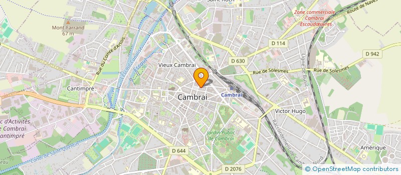 localisation de l'entreprise LOCA VENTE SERVICES  CAMBRAI