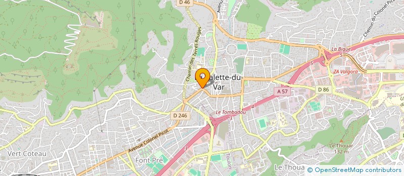 localisation de l'entreprise LOCA ZION à LA VALETTE-DU-VAR