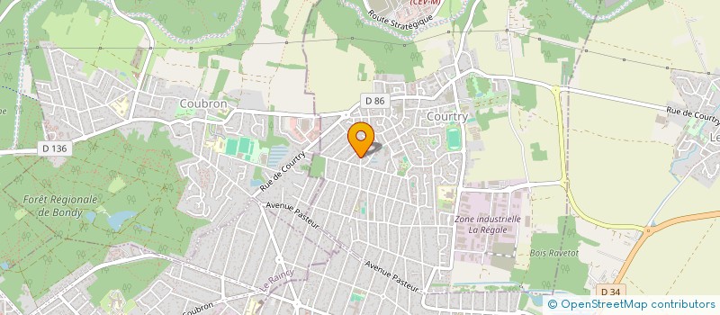 localisation de l'entreprise LOCA4 à COURTRY