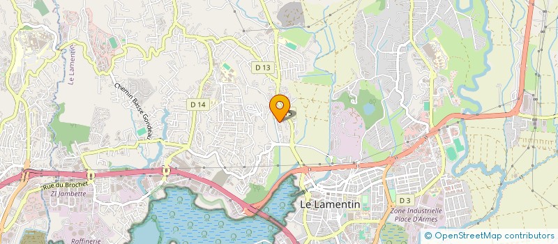 localisation de l'entreprise LOCAA+  LE LAMENTIN