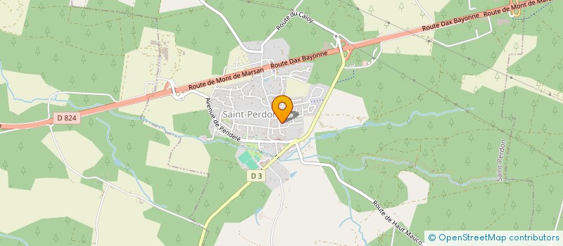 localisation de l'entreprise LOCABA  SAINT-PERDON