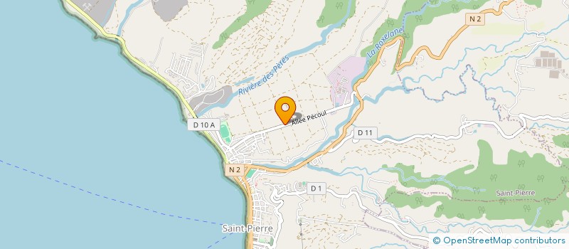 localisation de l'entreprise LOCABAK à SAINT PIERRE