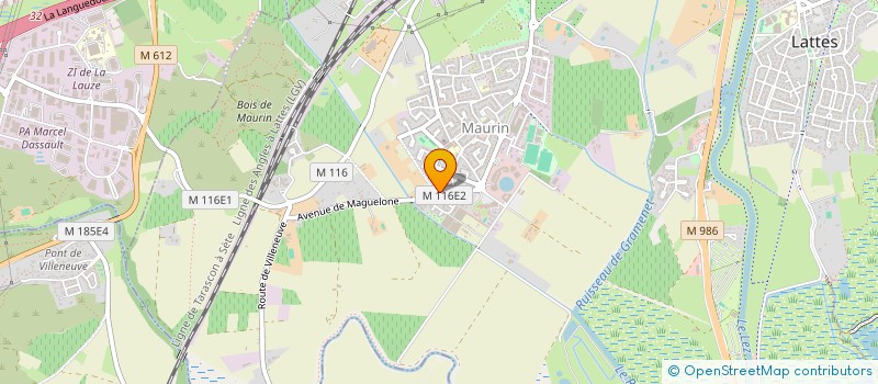 localisation de l'entreprise LOCABARRA à LATTES