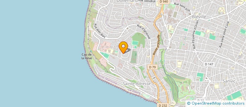 localisation de l'entreprise LOCABAS  SAINTE-ADRESSE