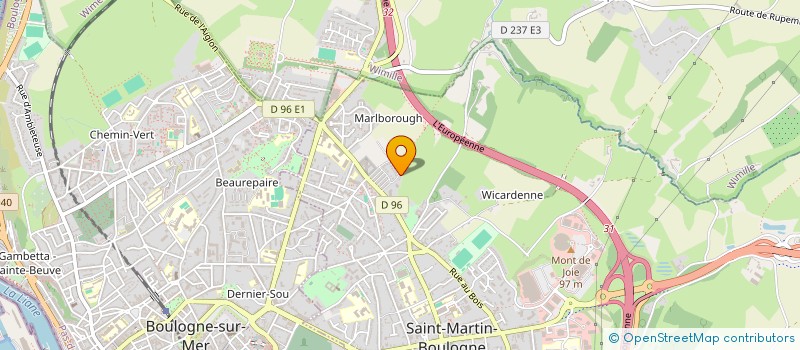 localisation de l'entreprise LOCABEN  SAINT-MARTIN-BOULOGNE