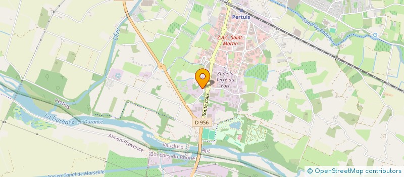 localisation de l'entreprise LOCABI à PERTUIS